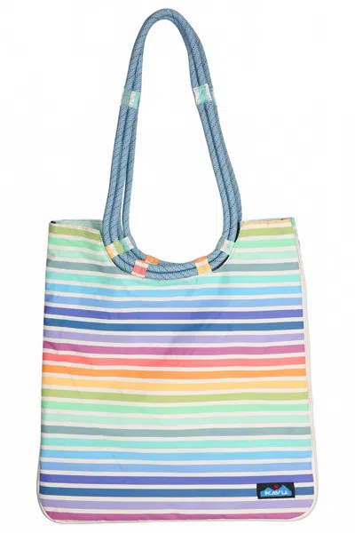 Kavu Barter Bag In Rainbow Stripe In Multi