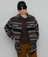Kavu Camp Lite Shacket In Forager In Multi