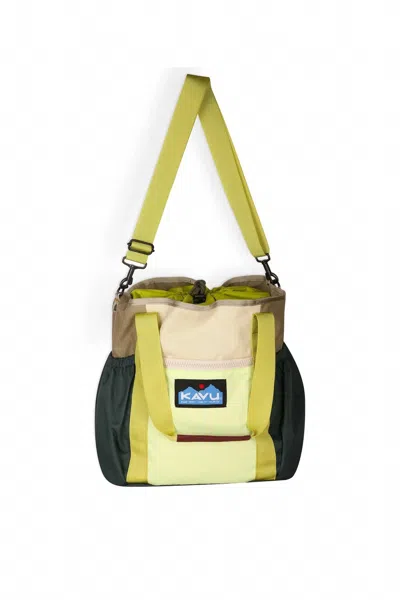 Kavu Can Do Canister Bag In Fresh Forest In Multi