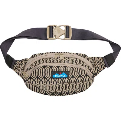 Kavu Canvas Spectator Waist Pack In Nude