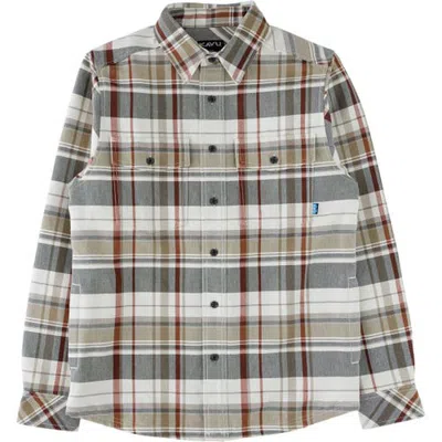 Kavu Carrick Bend Shirt Jacket In Gray