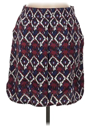 Pre-owned Kavu Casual Skirt In Burgundy
