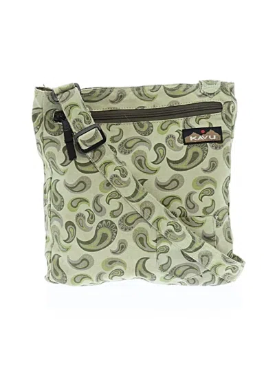 Pre-owned Kavu Crossbody Bag In Green