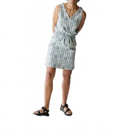 Kavu Ensenada Dress In Cool Current In Multi