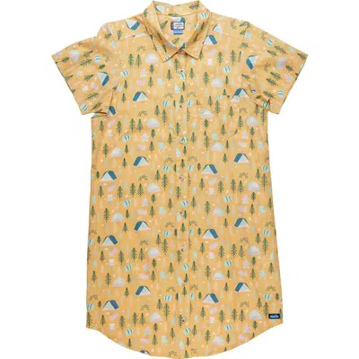 Kavu Girl Party Dress In Yellow