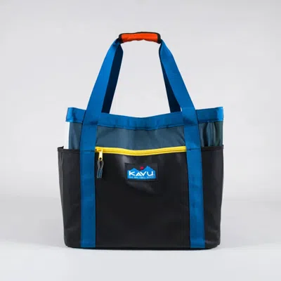 Kavu Hauler Tote Bag In Camper Cove In Multi