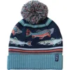 Kavu Herschel Pom Beanie In Blue