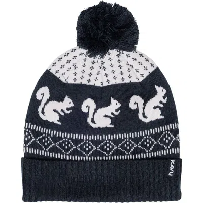 Kavu Herschel Pom Beanie In Squirrely