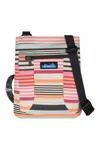 Kavu Keepalong Bag In Midsummer Stripe In Multi