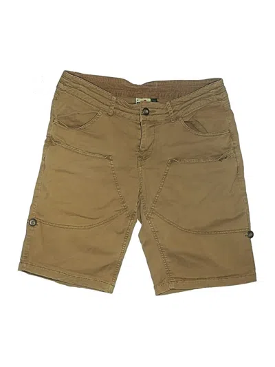 Pre-owned Kavu Khaki Shorts In Brown