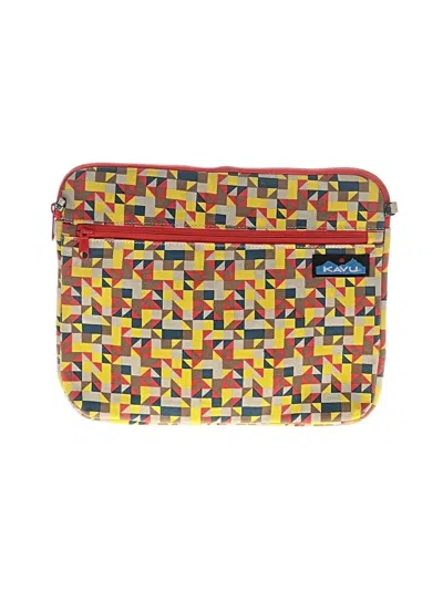 Pre-owned Kavu Laptop Bag In Yellow
