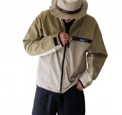 Kavu Long Sleeve Throwshirt In Ranchland In Green