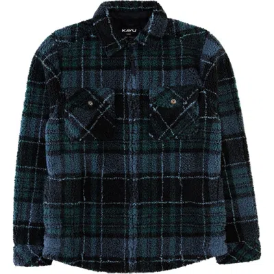 Kavu Mccord Creek Shirt Jacket In Blue