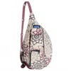 Kavu Mini Polar Sling Bag In Doily Wonder In Multi