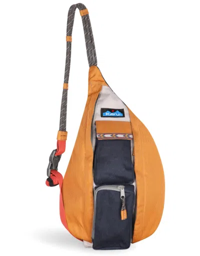 Kavu Mini Remix Bag In Camp Time In Multi