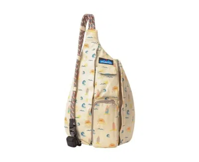 Kavu Mini Rope Bag In Beach Surf In Multi