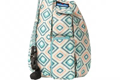 Kavu Mini Rope Bag In Sunset Diamond In Multi