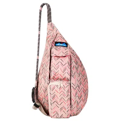 Kavu Mini Rope Sack Bag In Dainty Dash In Multi