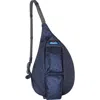 Kavu Mini Rope Sling Pack In Blue