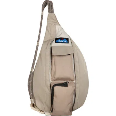 Kavu Mini Rope Sling Pack In Gray
