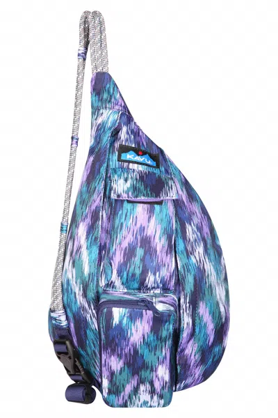 Kavu Mini Rope Sling Pack In Glacier Ikat In Multi
