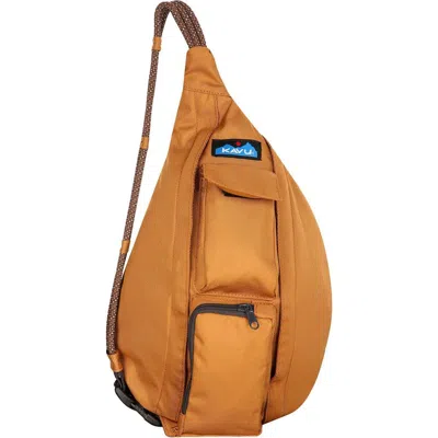 Kavu Mini Rope Sling Pack In Brown