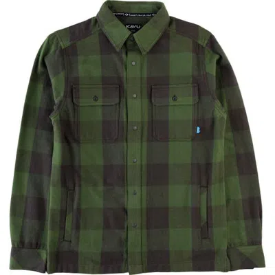 Kavu Northlake Shirt Jacket In Green