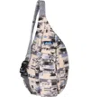 Kavu Polar Sling Bag In Winter Arcade In Multi