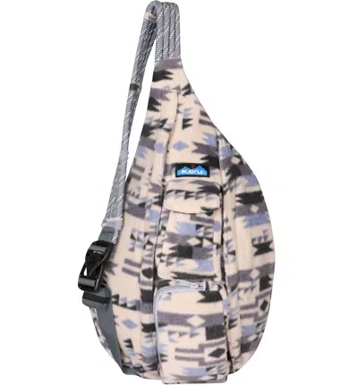 Kavu Polar Sling Bag In Winter Arcade In Multi
