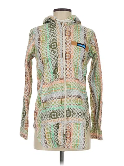 Pre-owned Kavu Raincoat In Green