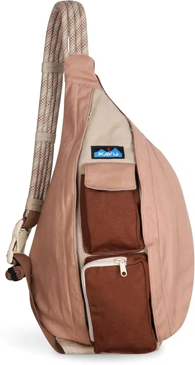 Kavu Rope Bag In Smooth Basin In Multi