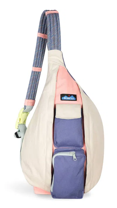 Kavu Rope Bag In Spring Block In Multi