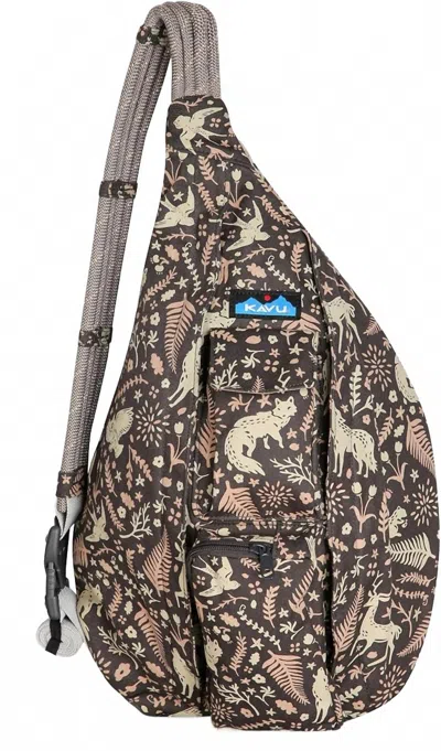 Kavu Rope Bag In Whimsical Trail In Multi