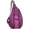 Kavu Rope Puff Bag In Sunset Purple In Multi