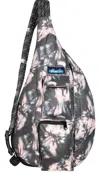 Kavu Rope Sack Sling Bag In High Rise Tie Dye In Multi