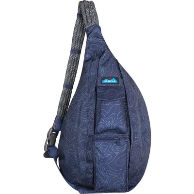 Kavu Rope Sling Pack In Blue