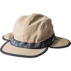 Kavu Strapcap Trapper Cap In Brown