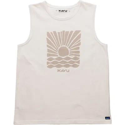 Kavu Summertown Tank Top In White