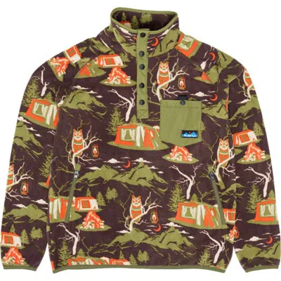 Kavu Teannaway Fleece Jacket In Green