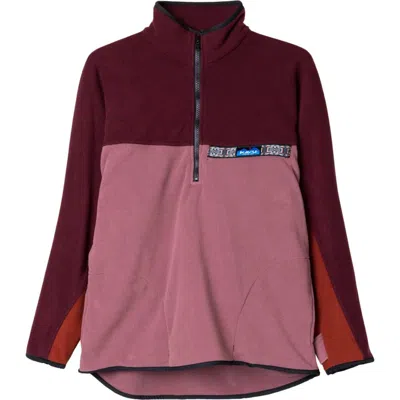 Kavu Throwshirt Fleece Pullover In Multi