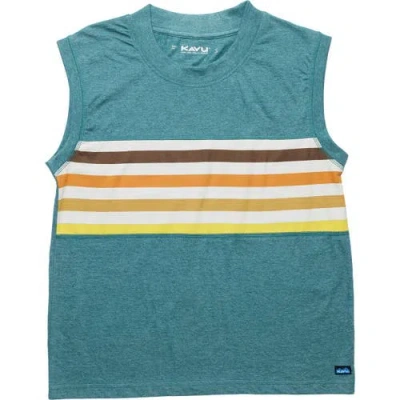 Kavu Tuva Tank Top In Blue