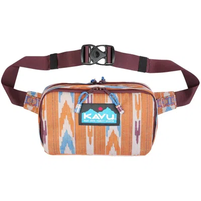 Kavu Unisex Hip 2b Square Belt Bag In Tumbleweed Ikat