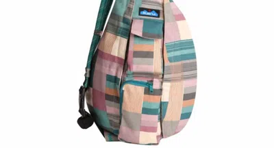 Kavu Unisex Rope Bag In Grandmas Quilt In Multi