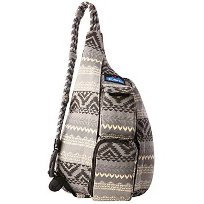Kavu Unisex Rope Bag In Grandpas Sweater In Multi