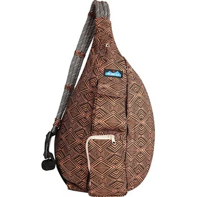 Kavu Unisex Rope Bag In Mahogany Inlay In Multi