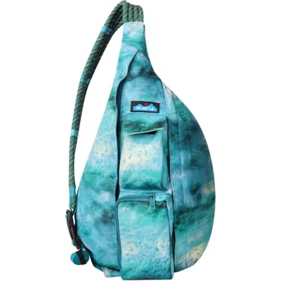 Kavu Unisex Rope Sling Bag In Ocean Storm In Multi