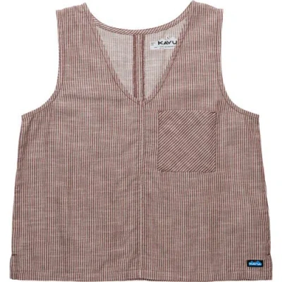 Kavu Vacay Tank Top In Brown