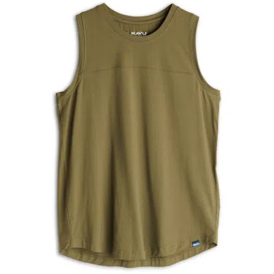 Kavu Women's Bisbee Tank Top In Kelp Forest In Green