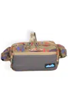 Kavu Women's Cattle Point Crossbody Bag In Fish Tessellate In Multi