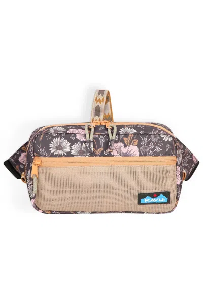 Kavu Women's Cattle Point Crossbody Bag In Quiet Wildflowers In Multi
